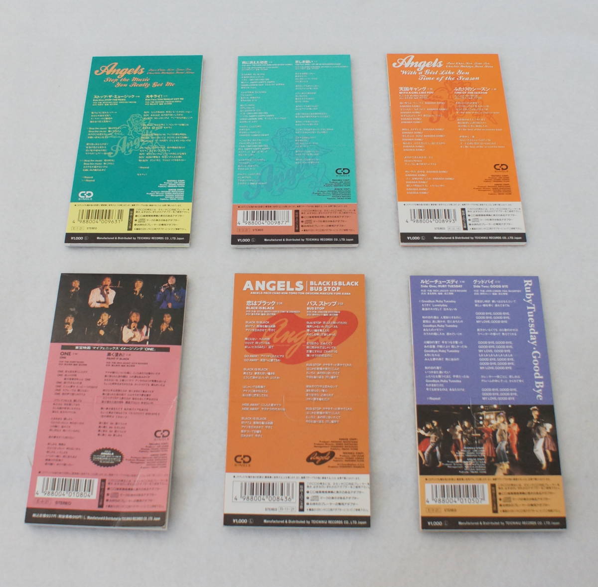 Yahoo!オークション - 8cmシングルCD エンジェルス ANGELS 6枚セット