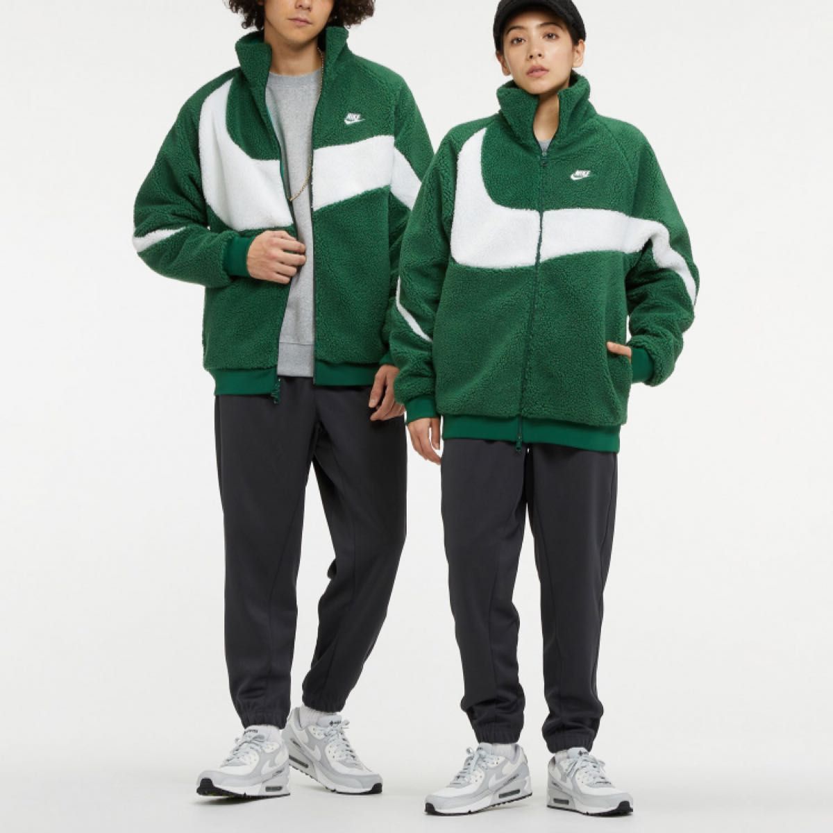 ラスト NIKE ボアジャケット XL グリーン｜Yahoo!フリマ（旧PayPayフリマ）