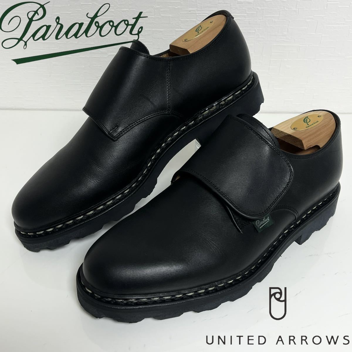 希少 PARABOOT パラブーツ UNITED ARROWS 別注モデル VIENNE VELCRO