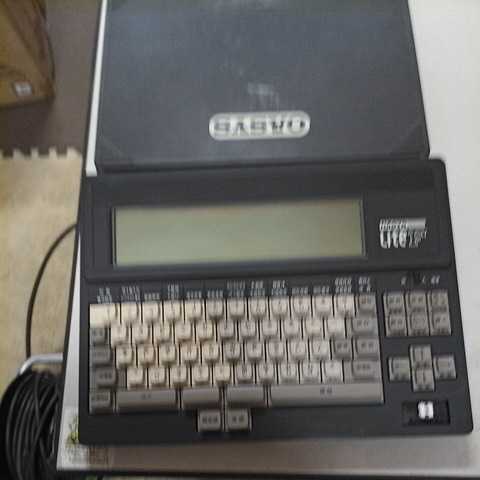 Yahoo!オークション - 富士通 日本語ワープロ OASYS Lite F 昭和レトロ