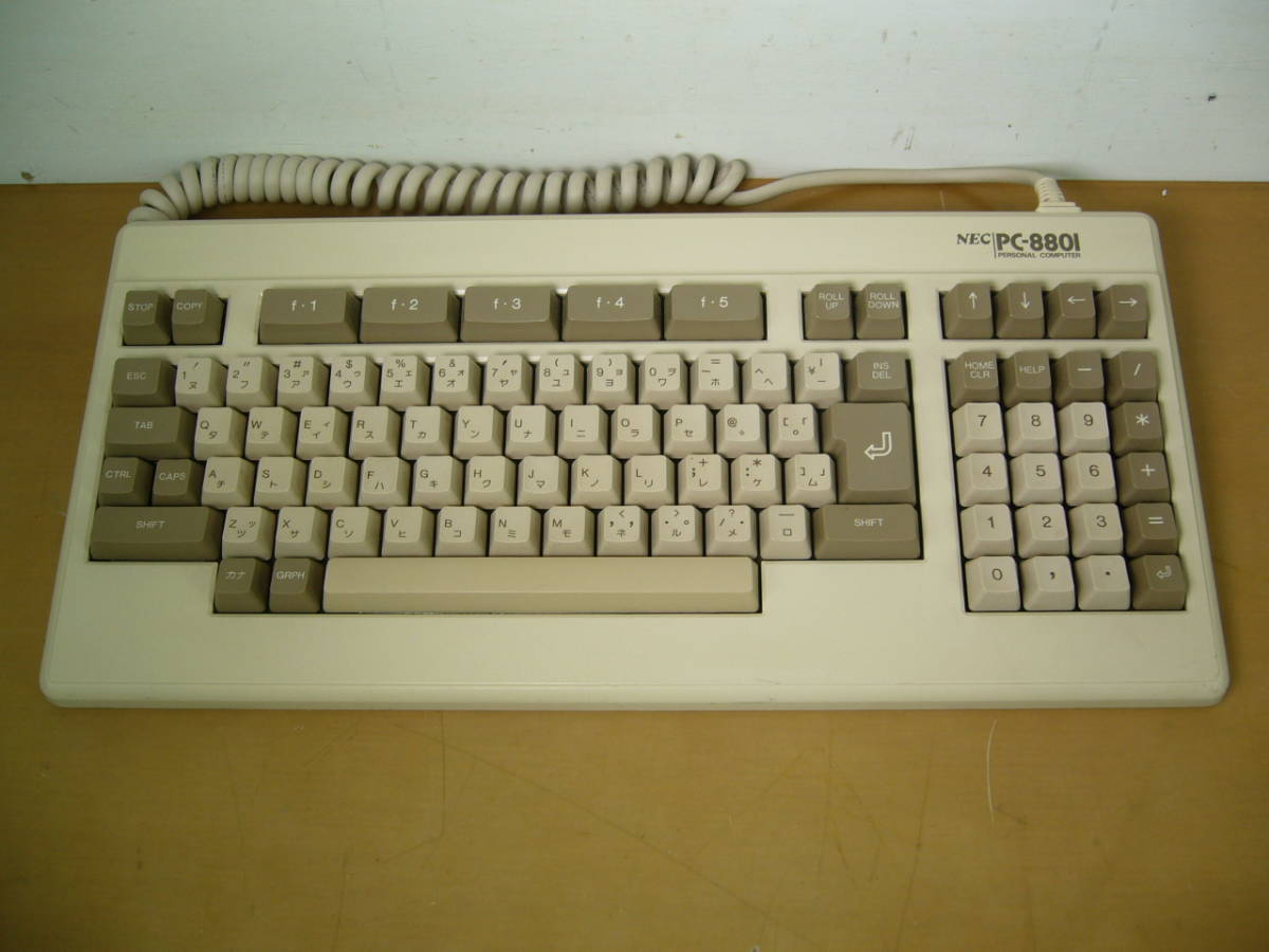 Yahoo!オークション - NEC PC-8801 キーボード 動作未確認 現状 中古
