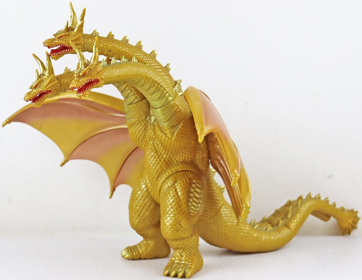 1998 ゴジラ、キングギドラ ソフビ キングギドラ（vsシリーズ