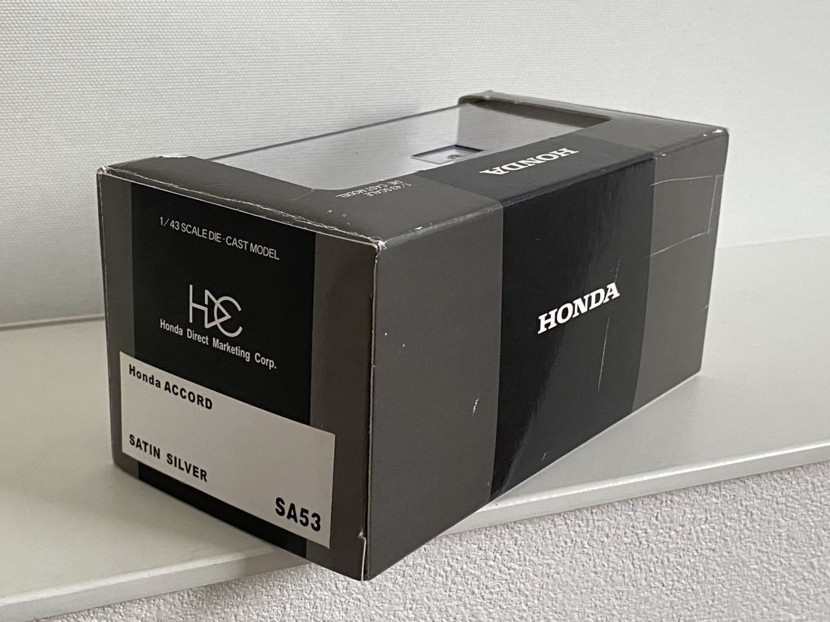 送料込み ホンダ アコード 1/43 サテンシルバー カラーサンプル 非売品
