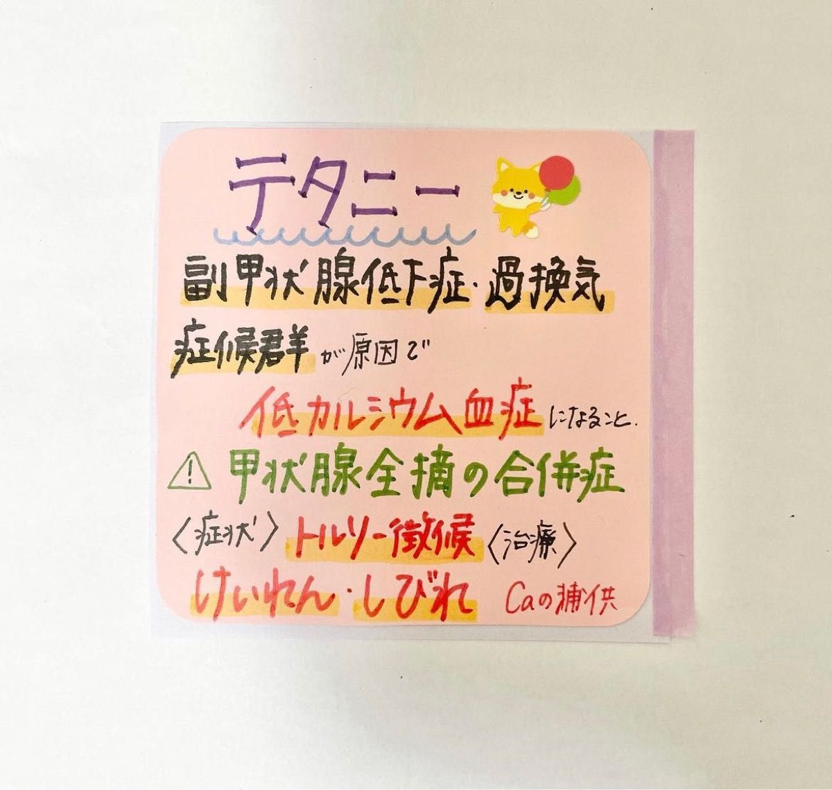 看護師国家試験 国試対策 付箋ノート｜Yahoo!フリマ（旧PayPayフリマ）