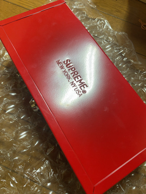 デッドストック 2011AW Supreme Metal Lock Box メタルロックボックス