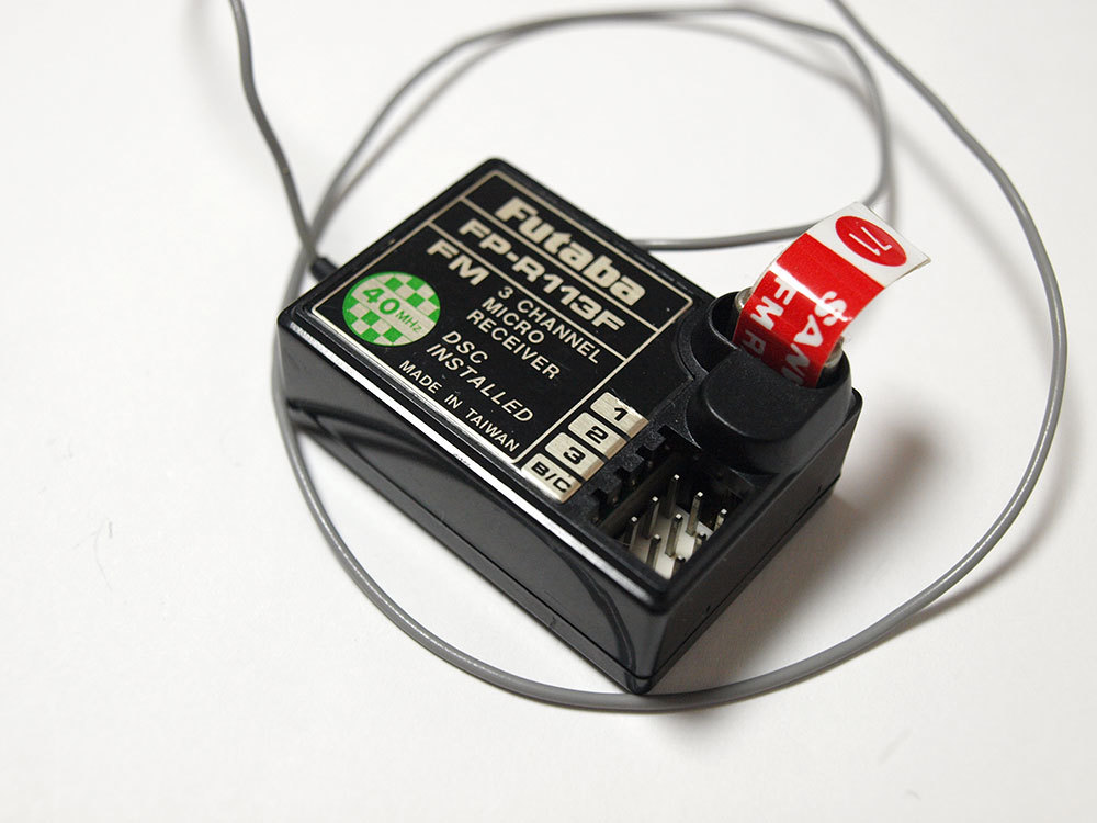 Yahoo!オークション - 【M880】フタバ FP-R113F FM 40MHz 受信機 中古