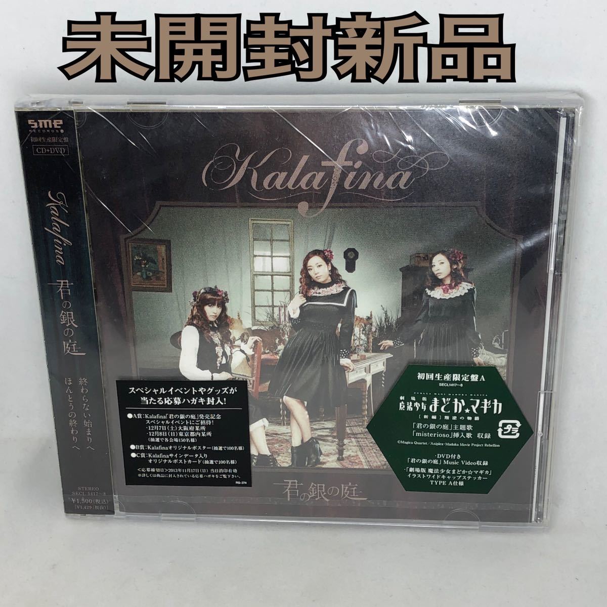 未開封新品 初回限定盤 『君の銀の庭』 初回生産限定盤A CD+DVD 2枚