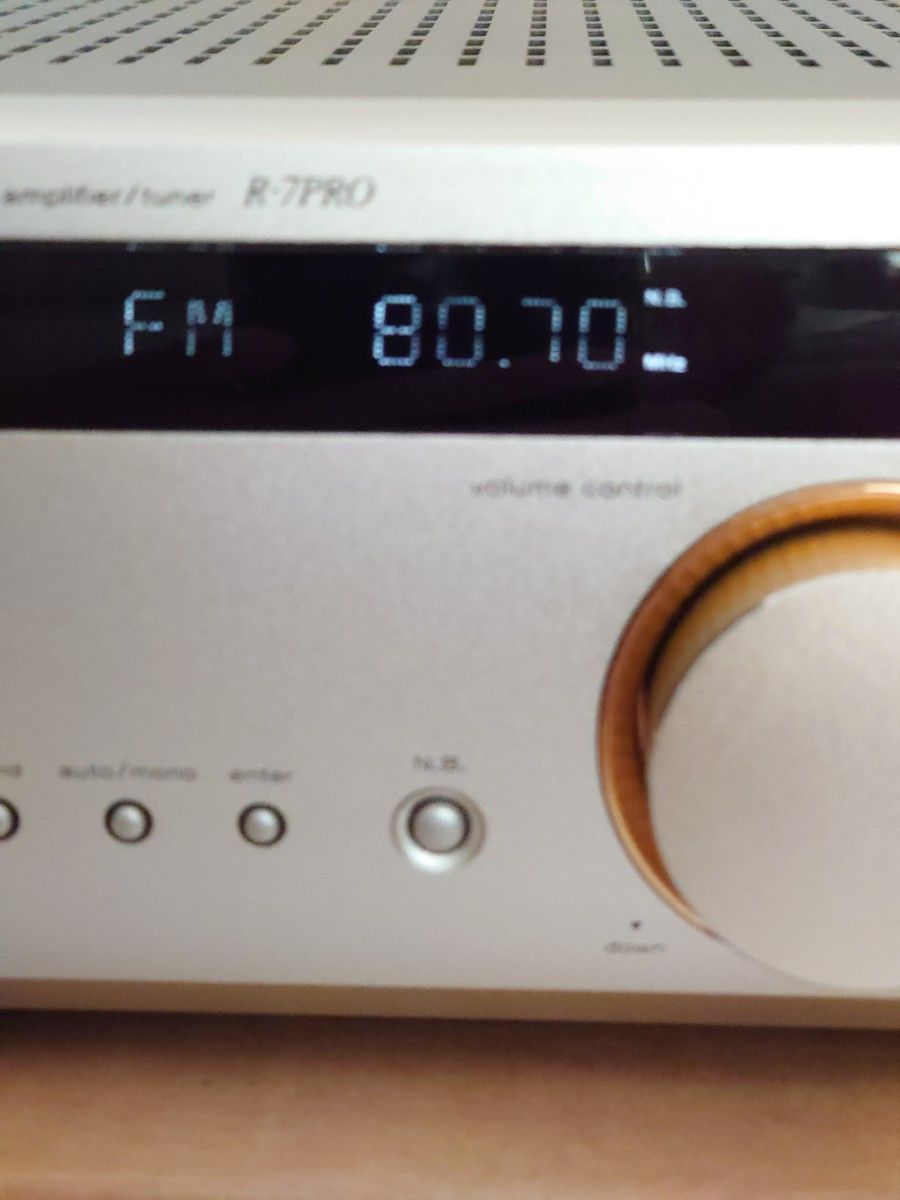 KENWOOD チューナーアンプ【R-7PRO 】純A級パワーアンプ搭載｜Yahoo