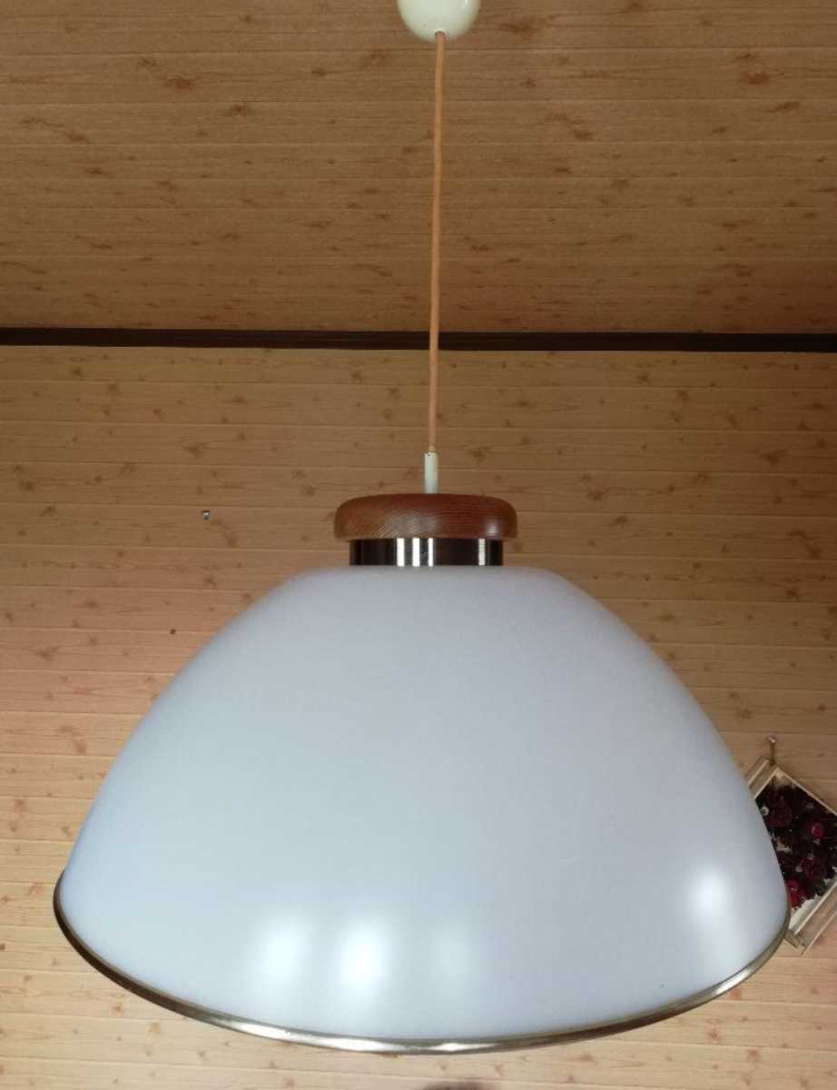 昭和レトロ ナショナル National ペンダントライト 木製 照明器具 傘