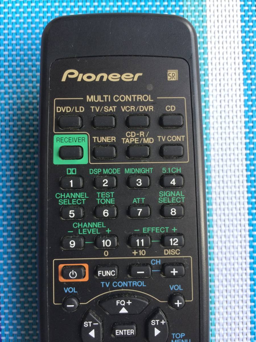 送料無料 Pioneer パイオニア 純正 AVアンプ VSX-D3 用リモコン