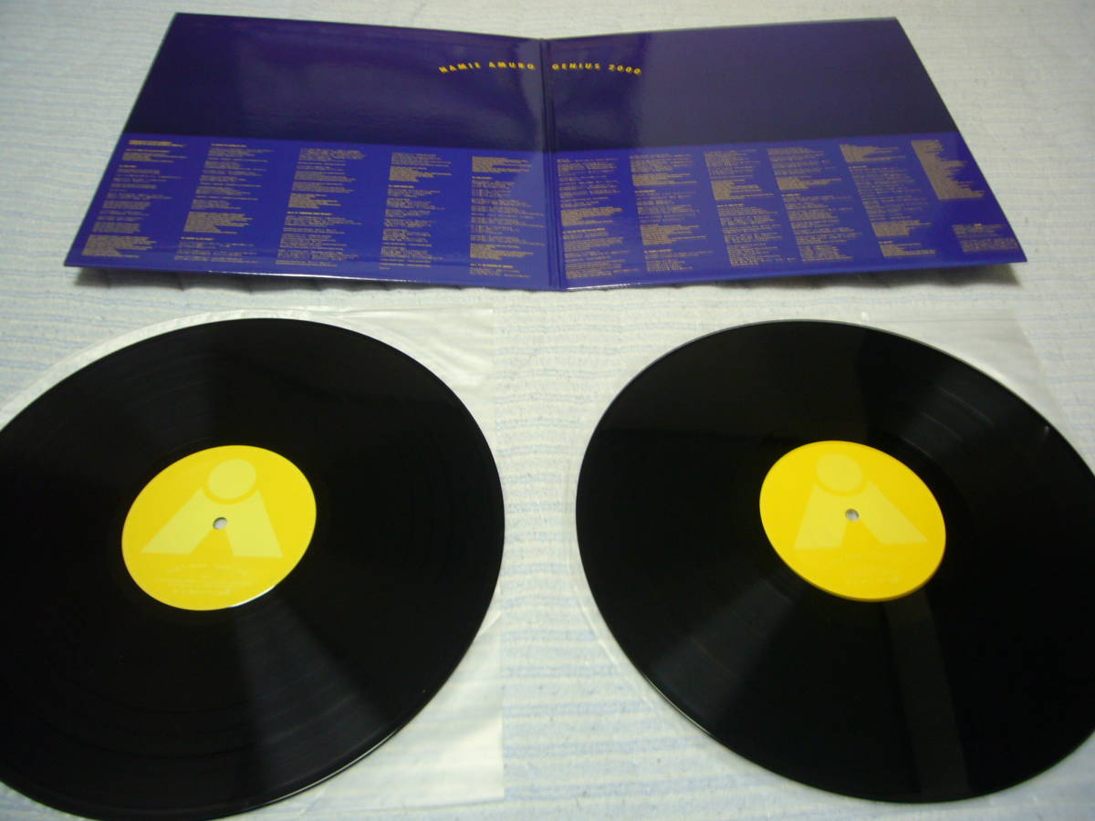 Yahoo!オークション - 安室奈美恵 Namie Amuro Genius 2000 LP 2枚組 R