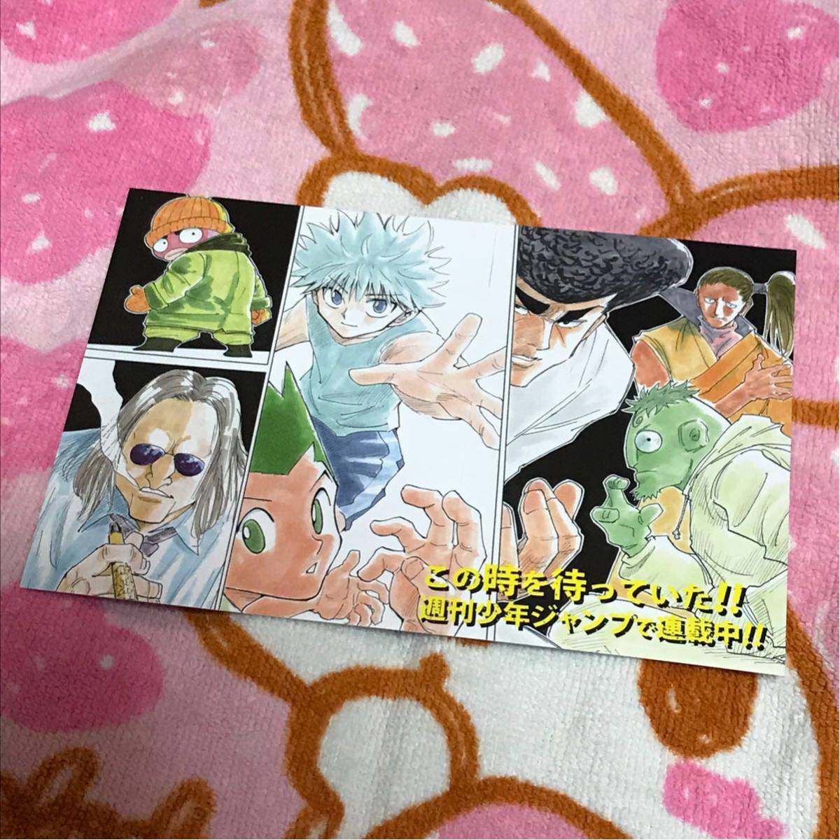 Yahoo!オークション - HUNTER×HUNTER J-WORLD限定 ポストカード キメ