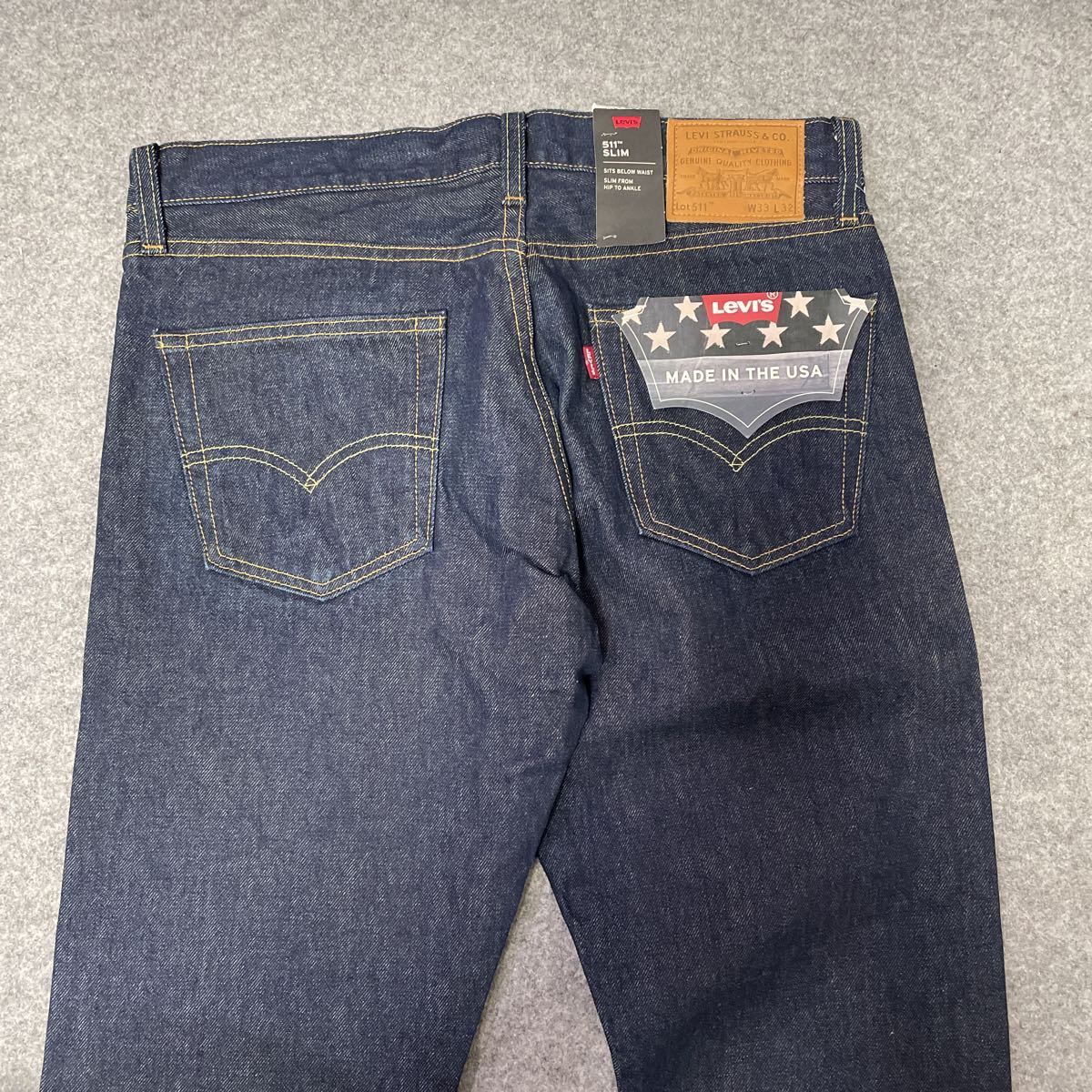 W34 定価19800円 新品 LEVI'S リーバイス 511 MADE IN USA 米国製