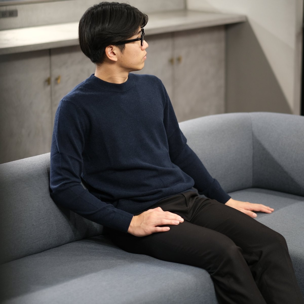 100%モンゴル産 カシミヤセーター ｜aucentic(オーセンティック)