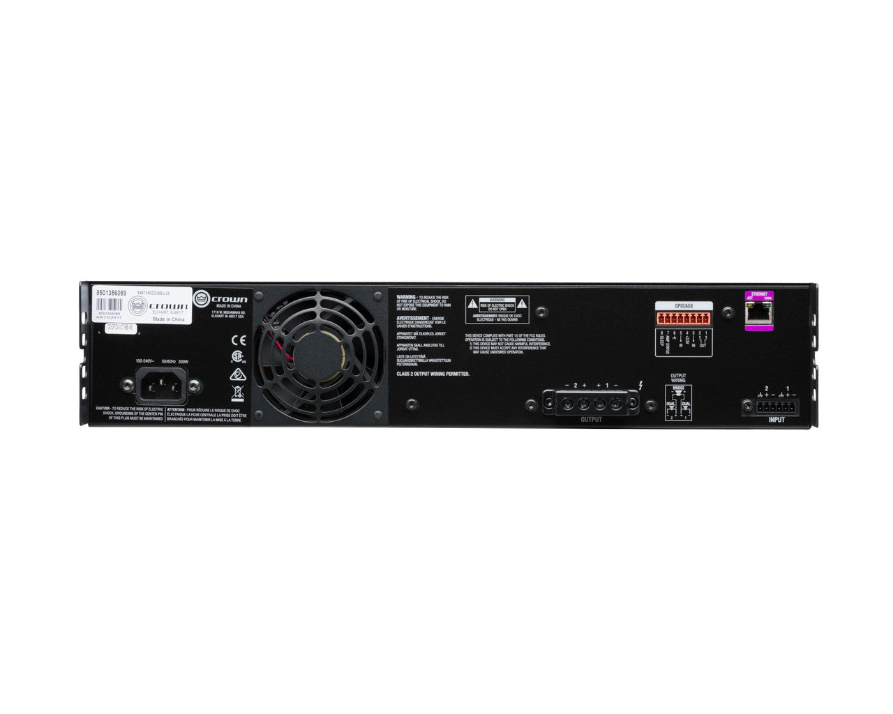 Crown CDi 2|600 2-Channel 70V 1200W Power Amplifier