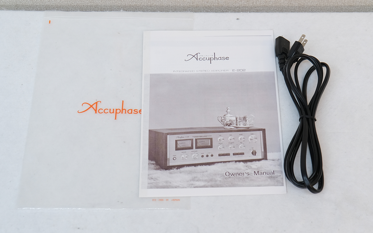 Accuphase（アキュフェーズ） E-202』プリメインアンプ USED◇メーカー