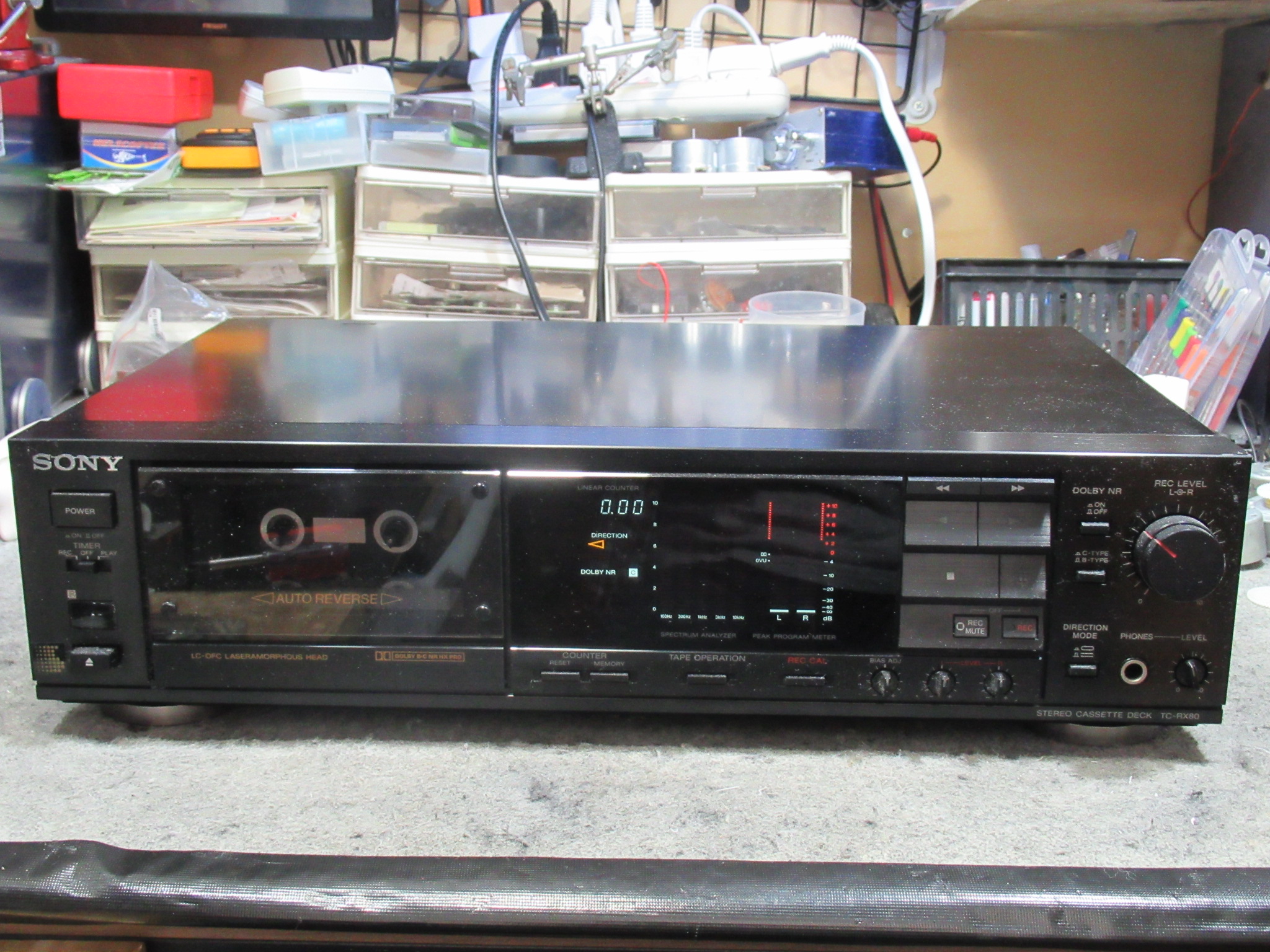 SONY TC-RX80 ソレノイド固着/モーター交換 – Audiolife － Enjoy your