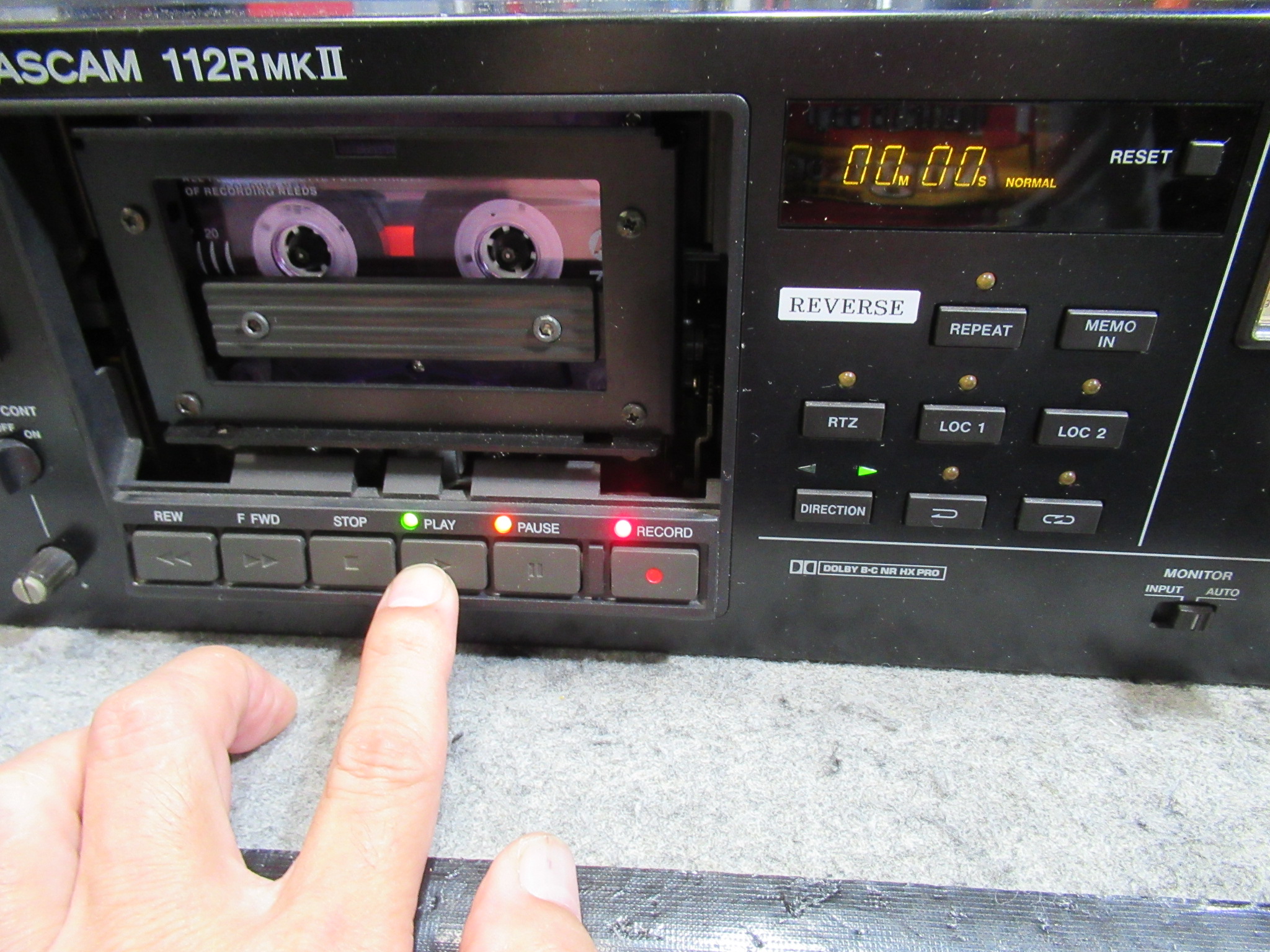 TASCAM 112RmkⅡ – Audiolife － Enjoy your audio life!!