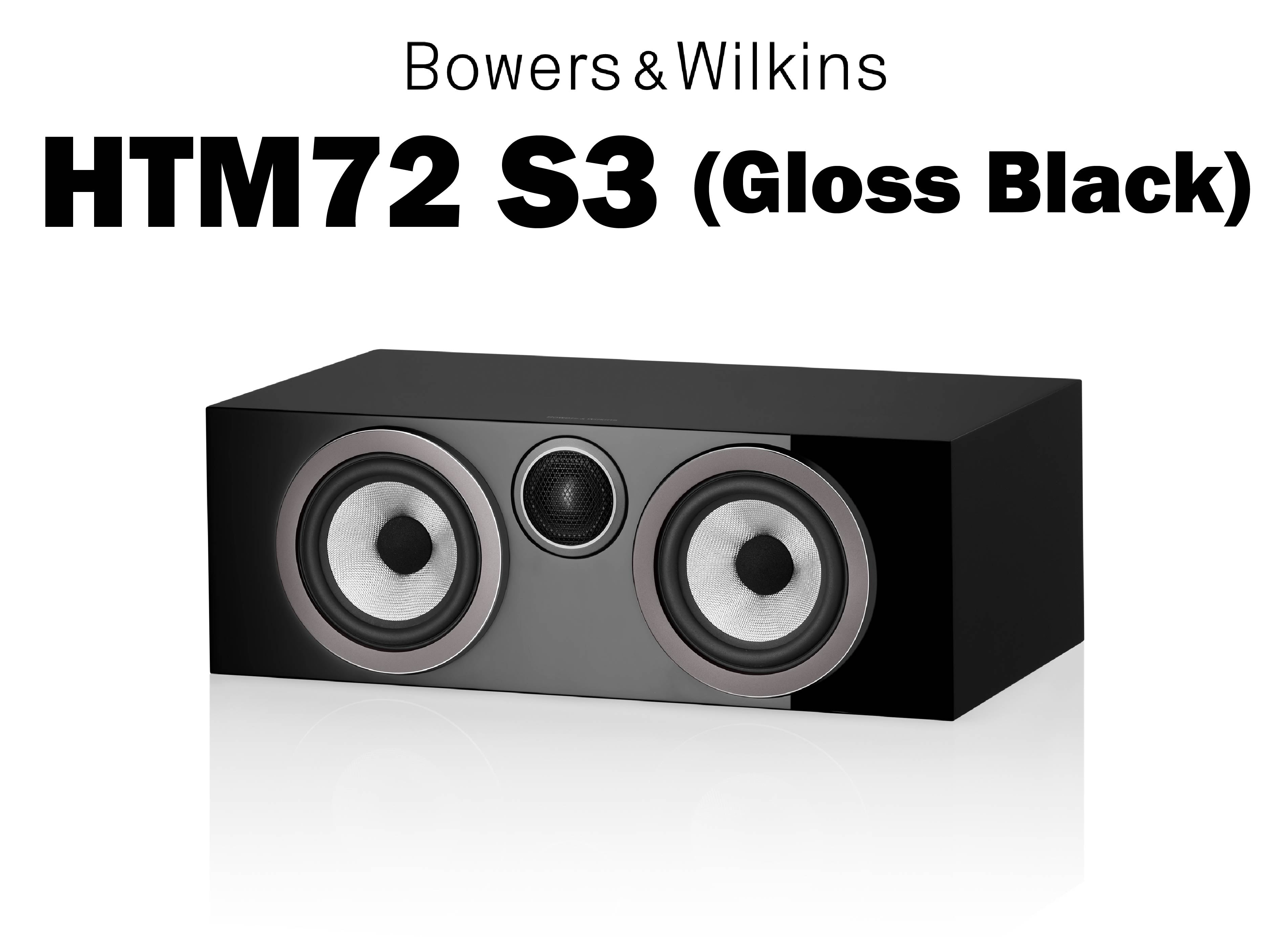 Bowers & Wilkins HTM72 S3 （1台） センタースピーカー – CORE