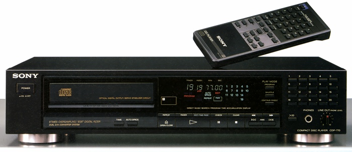 SONY CDP-770 Specifications SONY