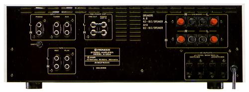 Pioneer in specifications of Pioneer A-004