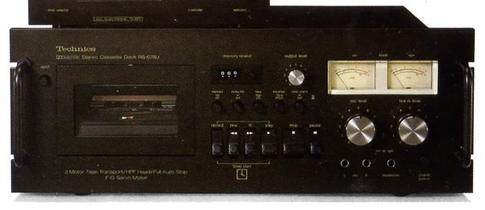 Technics RS-678U Specifications Technics