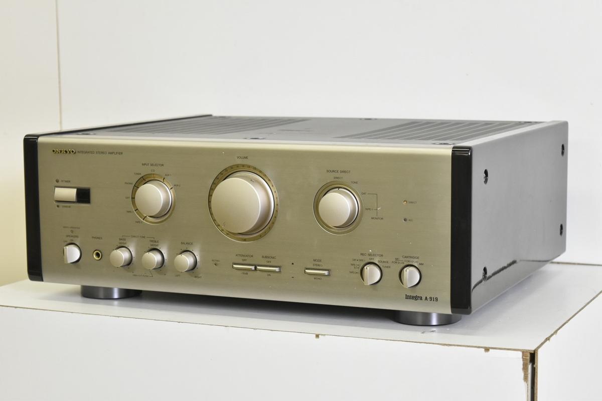 ONKYO オンキョー プリメインアンプ Integra A-919 買取情報