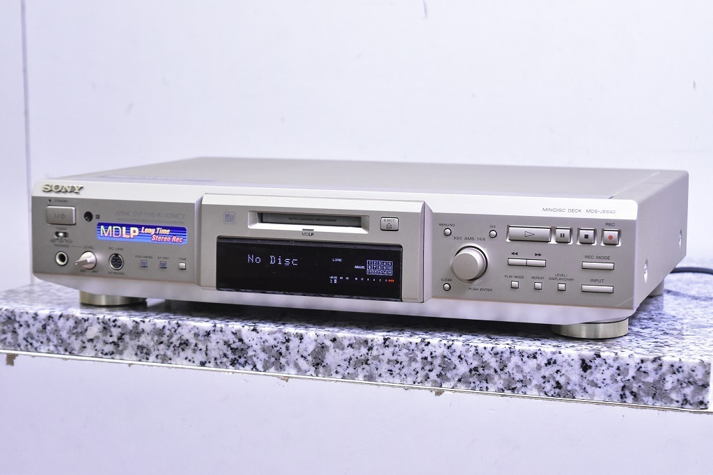 SONY ソニー MDデッキ MDS-JE640 買取情報 | オーディオの買取屋さん