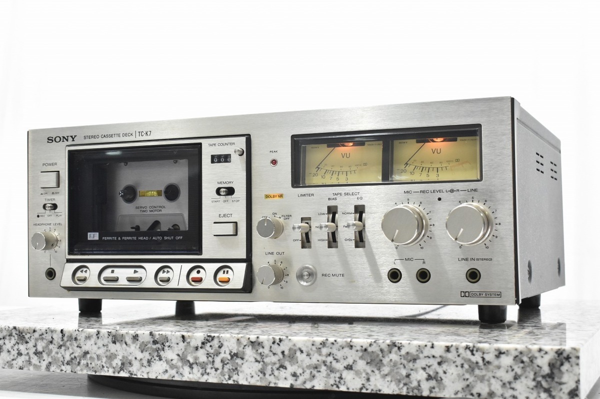 SONY ソニー ステレオカセットデッキ TC-K7 買取情報 | オーディオの