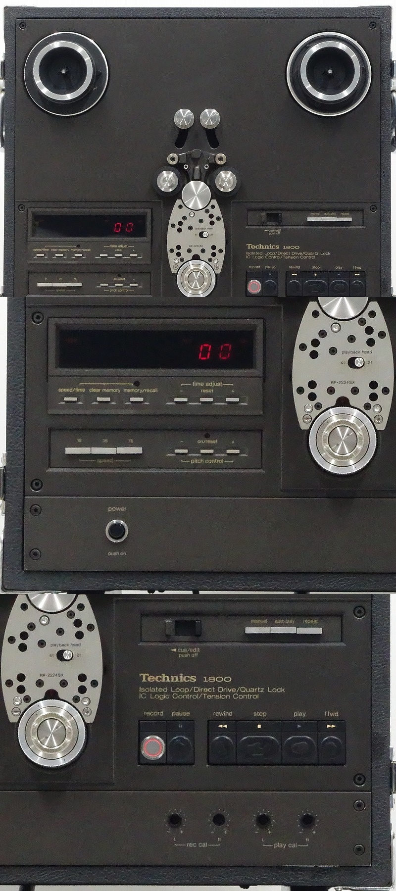 Technics RS-1800 2トラック76cm オープンリールデッキ テクニクスを