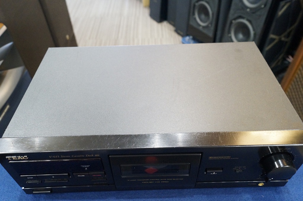 TEAC カセットデッキ V-615高価買取実績 オーディオ高額査定