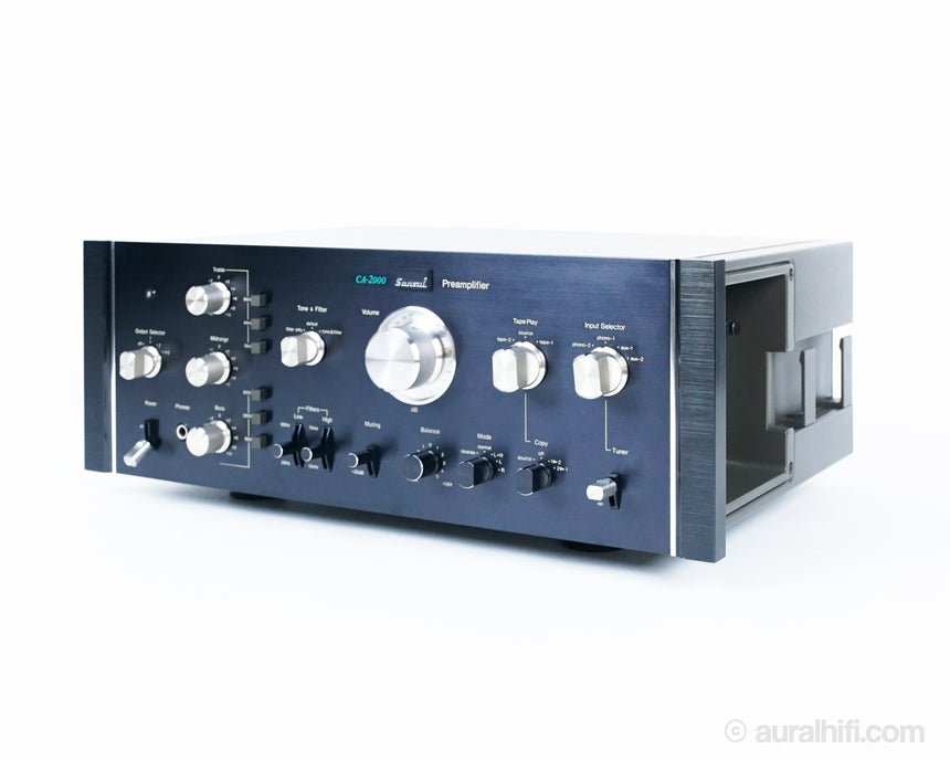 Vintage Sansui CA-2000 // Solid-State Preamplifier – AURAL HiFi
