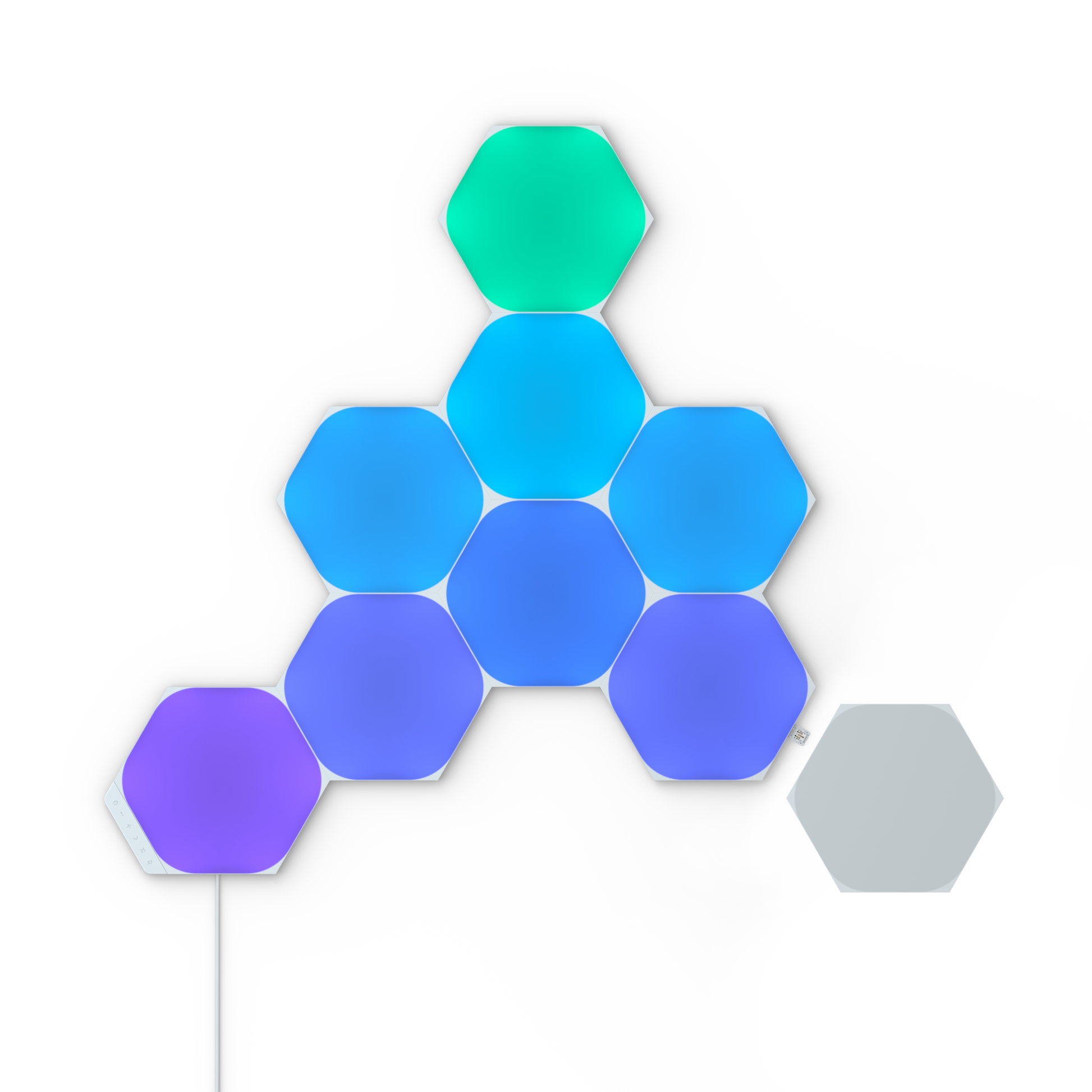 Nanoleaf Shapes Hexagon Starter Kit – Aurazoe