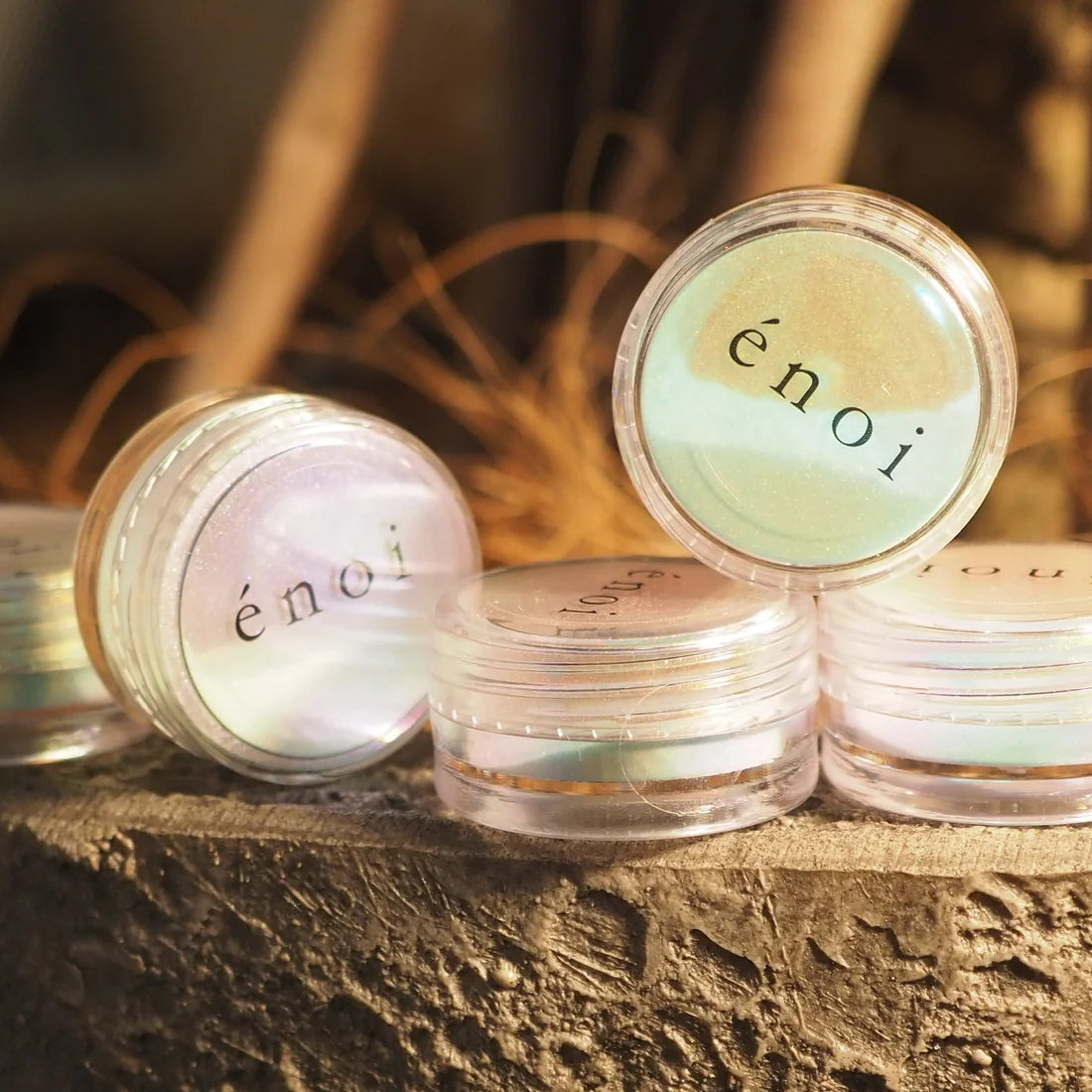 énoi Water Powder - 10 Colour Types | Uruuru Powder for Nail Art