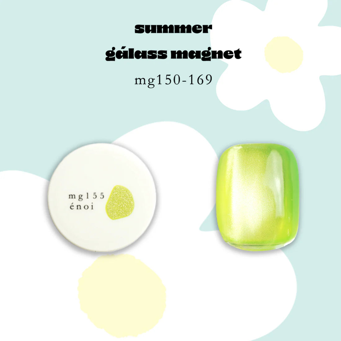 énoi summer gálass (glass) Magnet Gel Collection - full 20pc set/indiv