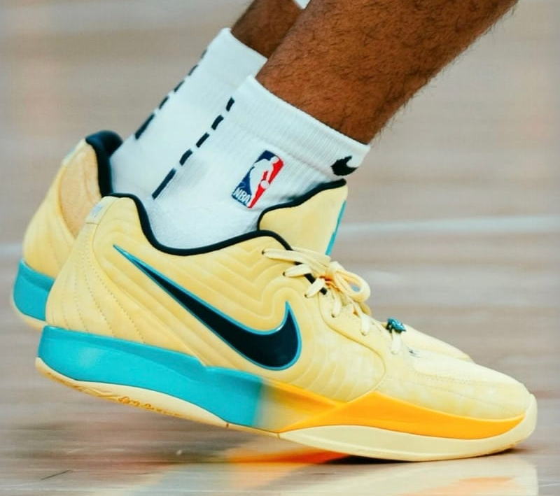 Nike Ja 2 'Sonic Yellow Tropical Teal' FD7327-700 Authentic-Shoes