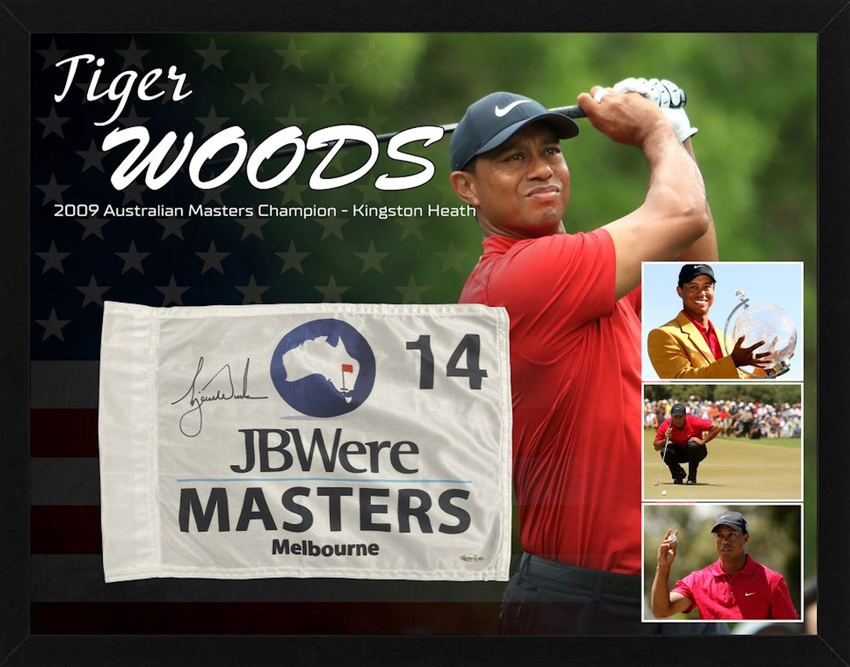 直筆サイン入り】タイガーウッズのメモラビリア販売 – AuthentiCo.