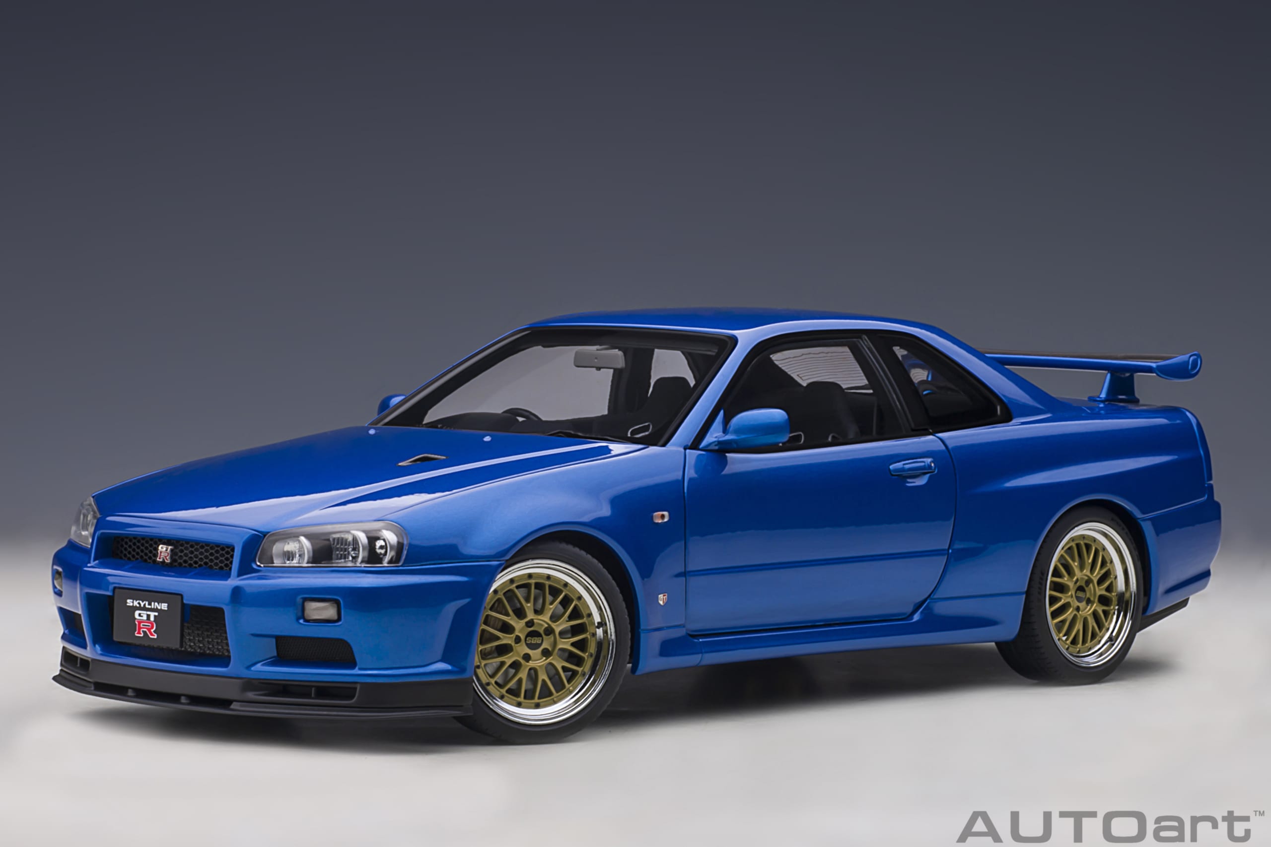 Nissan Skyline GT-R (R34) V-Spec II with BBS LM wheels (Bayside