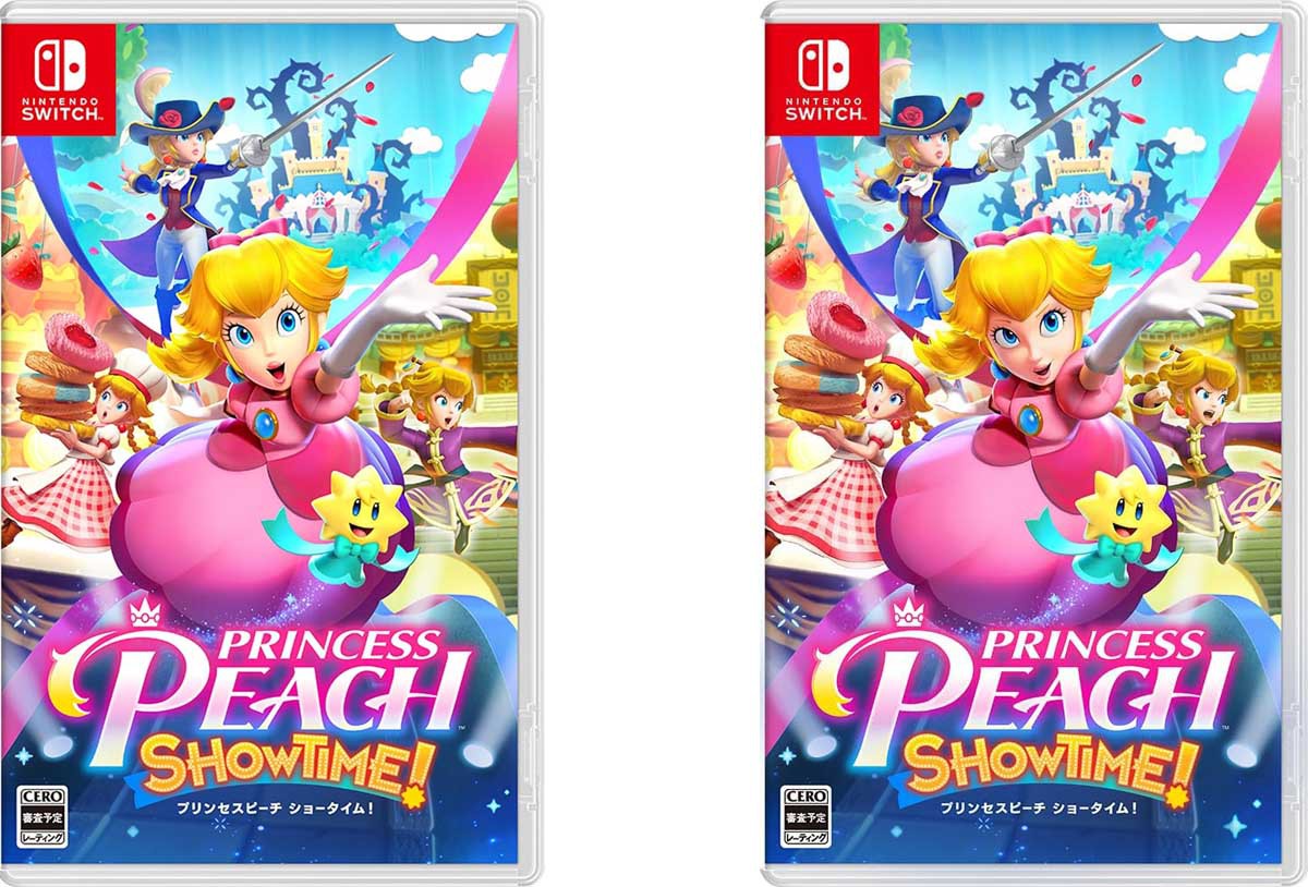 任天堂のピーチ、『プリンセスピーチ Showtime!』のパケ絵変更で急に