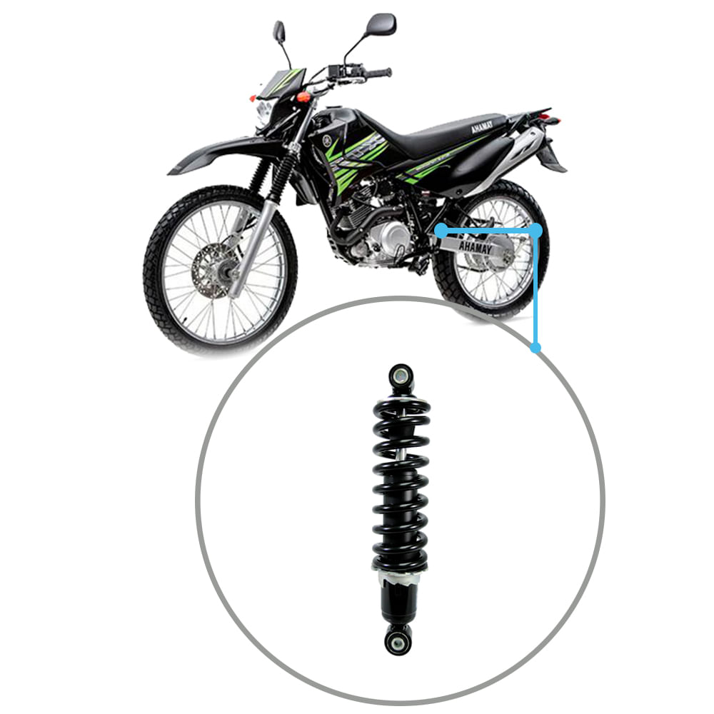 Amortecedor Moto Yamaha Xtz 125 Com Regulagem Cofap Monoshock
