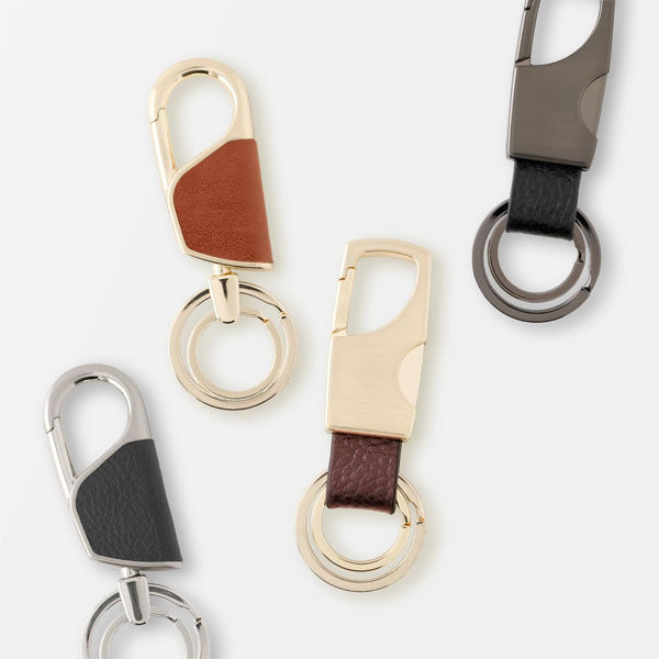 カラビナキーリング ラウンド［全3色］ スリップオン ZHK-2201 [M便 1