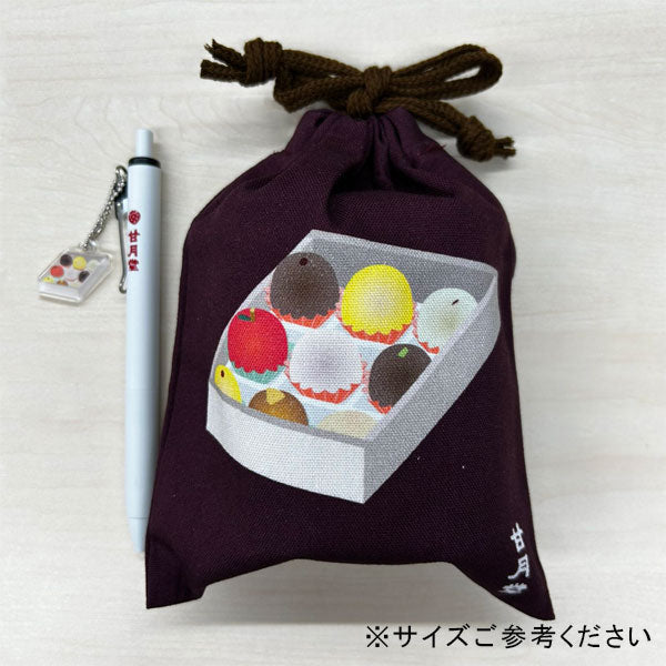 虎屋本舗×うさぎやコラボ 巾着 ハイタイド USA-P13 [M便 1/8] – 文具
