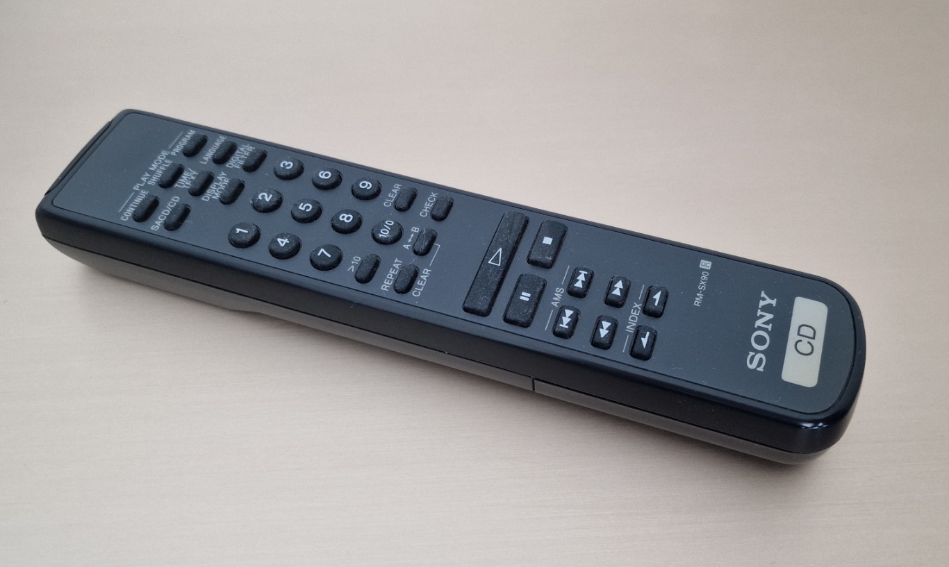 SONY(ソニー)CD用リモコン(remote) 適応機種：CDP-X777ES SONY(ソニー