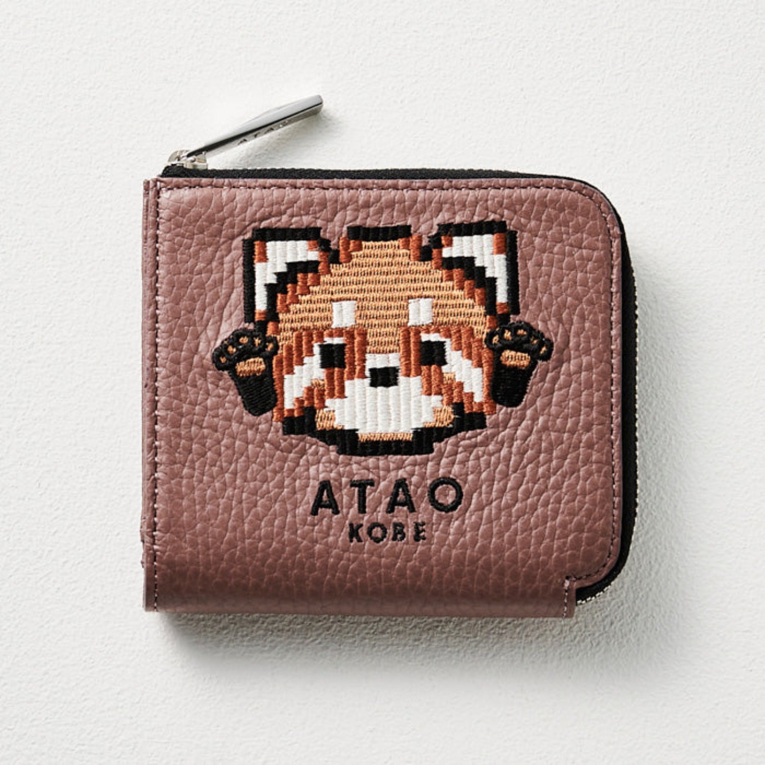 ATAO18周年記念｜SAFARILANDシリーズ｜チェス(CHESS)｜ミニ財布｜刺繍