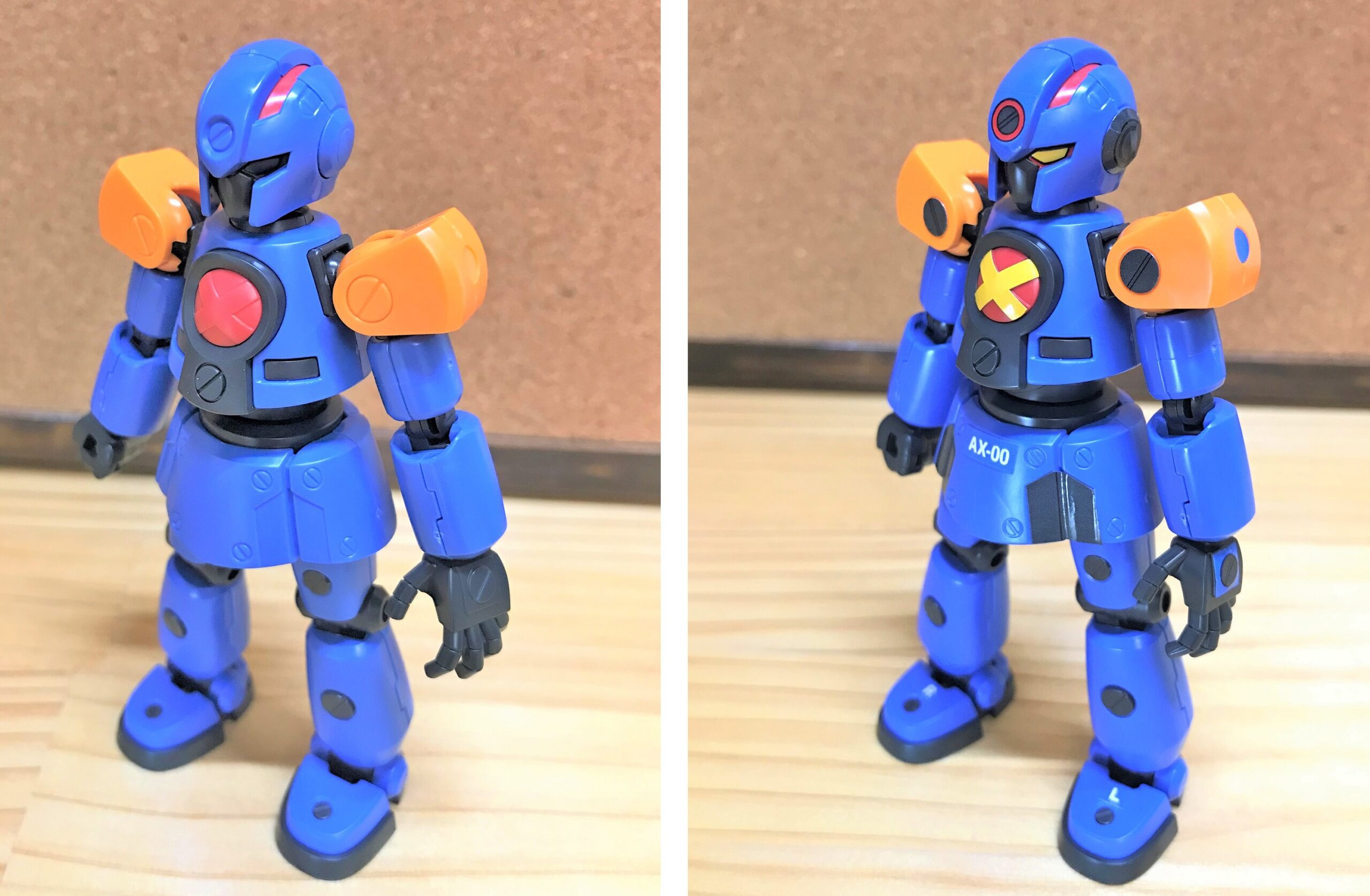 レビュー》ダンボール戦機 LBX AX-00+シール有無の比較 | SiNの箱庭