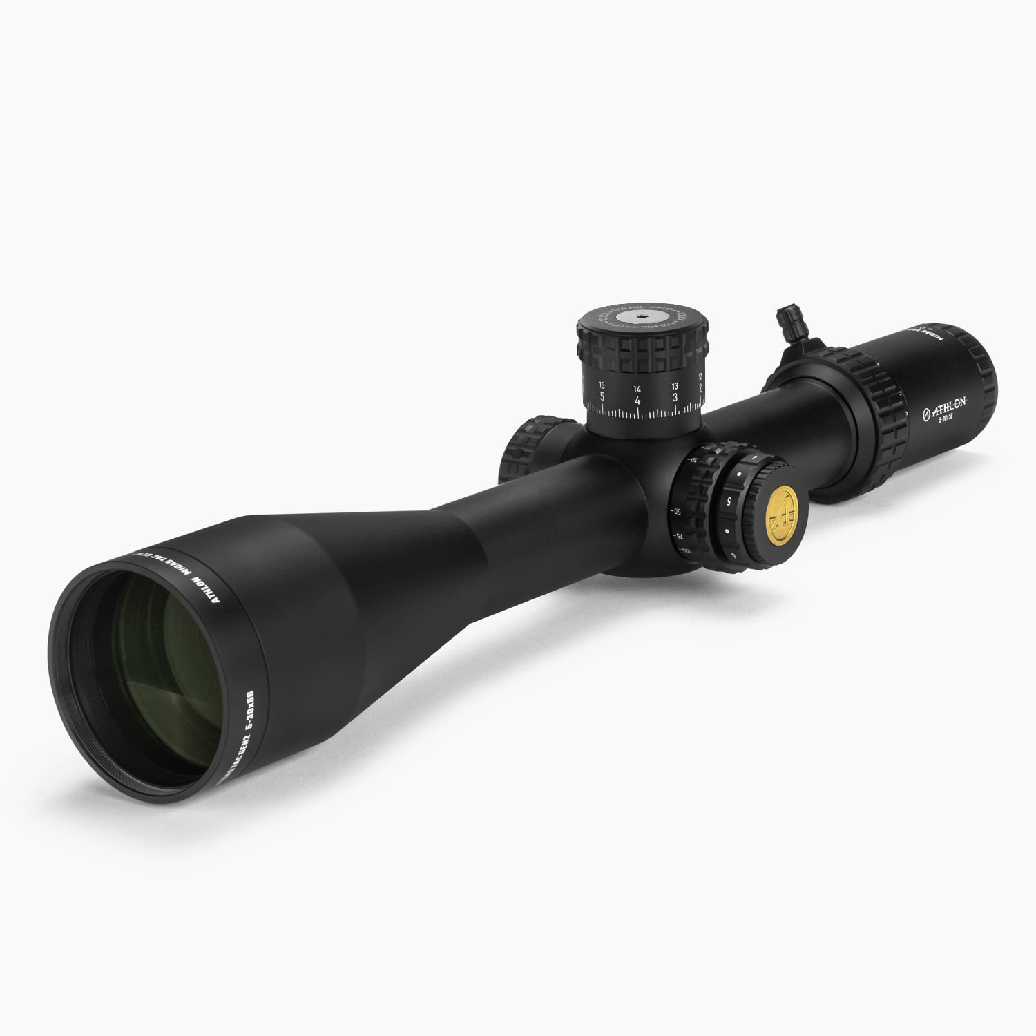MIDAS TAC GEN2 UHD 5-30x56 APRS16 FFP IR MIL - Athlon Optics