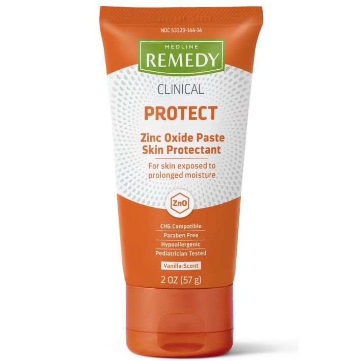 Medline Remedy Clinical Zinc Oxide Paste 2oz 24Ct
