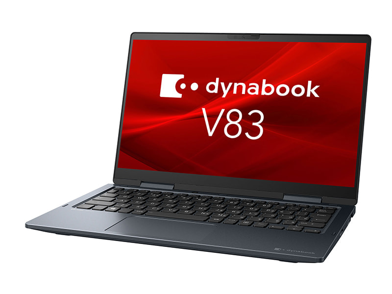 dynabook V83/HS」DynabookのWin10搭載13.3型回転式2in1、第11世代Core