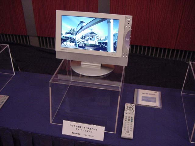 松下、スロットインDVD内蔵15/11型ワイド液晶TV