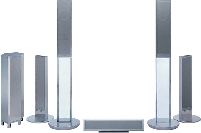 ソニー、厚さ30mmの薄型5.1chスピーカーシステム
